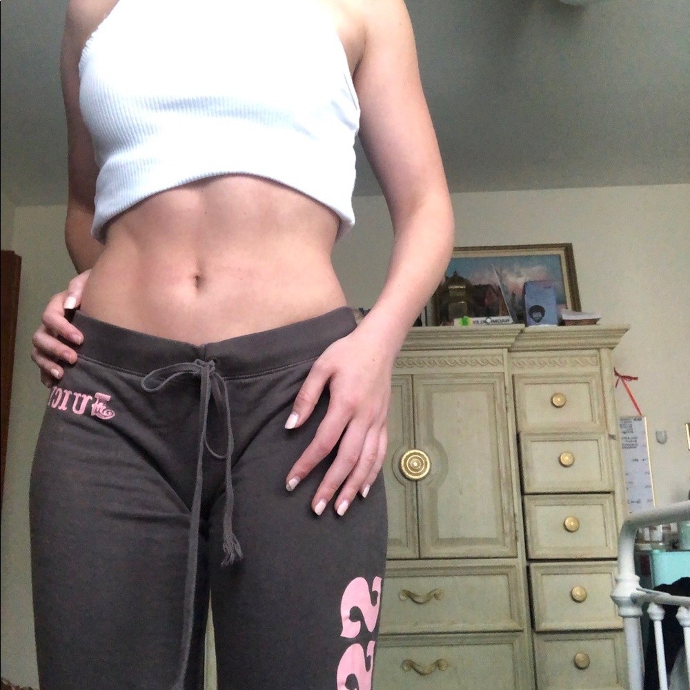 Juicy Couture low-rise bootcut sweatpants